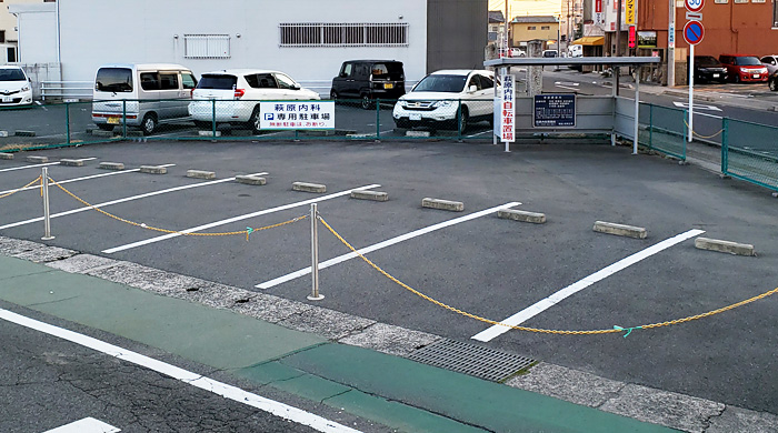 駐車場28台完備